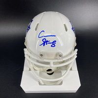 NFL - Eagles Carson Strong Signed NFL Shield Mini Helmet