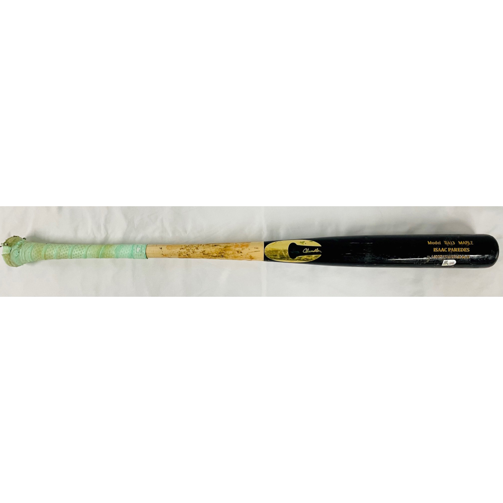 Game Used Broken Bat: Isaac Paredes - Top 1 - April 5, 2024