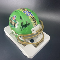 NFL - Seahawks Jalen Milroe Signed NFL Draft Mini Helmet