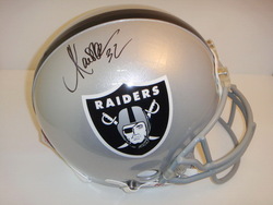MARCUS ALLEN SIGNED RAIDERS PROLINE HELMET