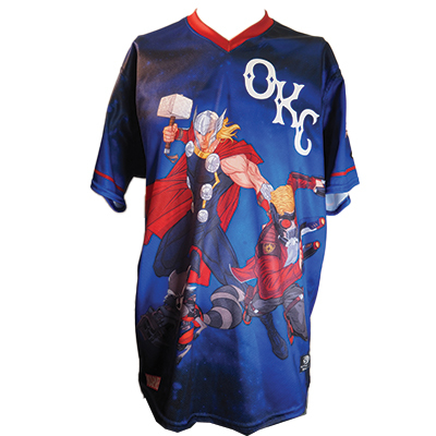 #45 Marvel's Defenders of the Diamond Jersey