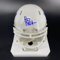 NFL - Packers Bo Melton Signed NFL Shield Mini Helmet
