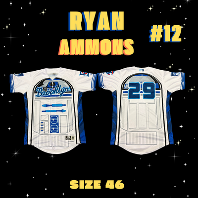 #12 Ryan Ammons Game Used Star Wars Jersey (Jersey Size 46)