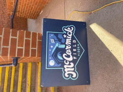 McCormick Field Sign