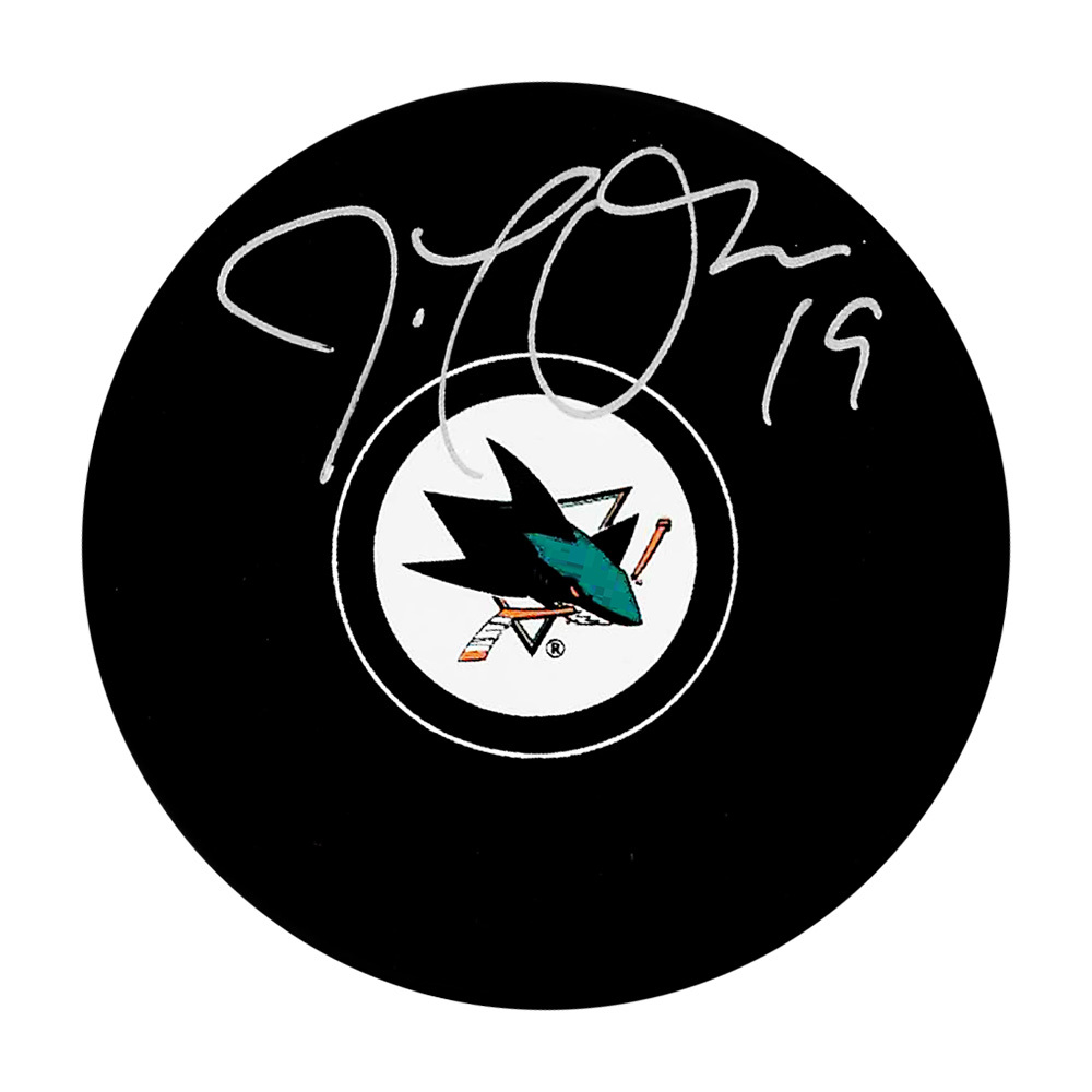 Joe Thornton Autographed San Jose Sharks Puck