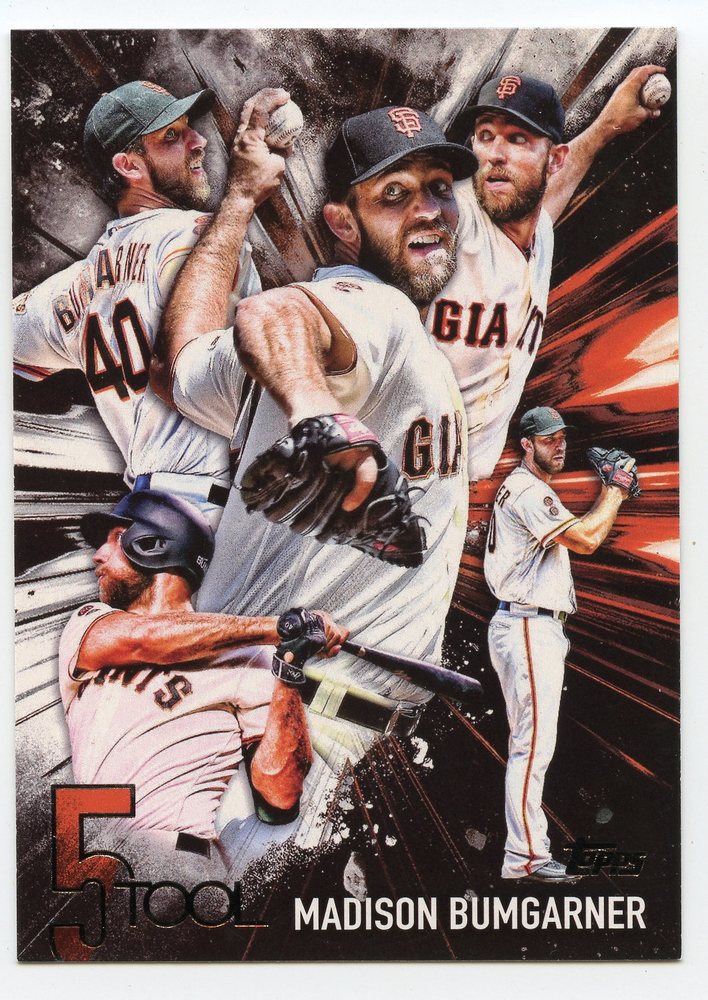 2017 Topps Five Tool #5T36 Madison Bumgarner