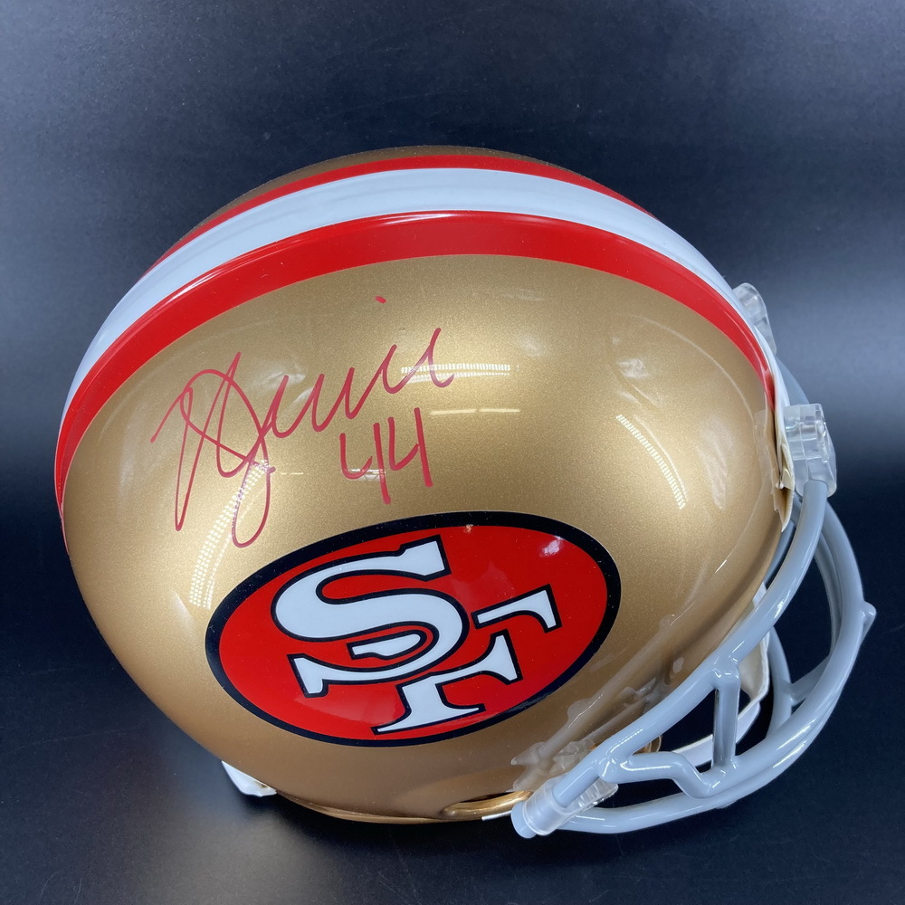 NFL 49ers Kyle Juszczyk Signed Authentic Proline Helmet The official auction site of the