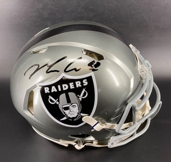 NFL - Raiders Maxx Crosby Signed Authentic Flash Speed Helmet