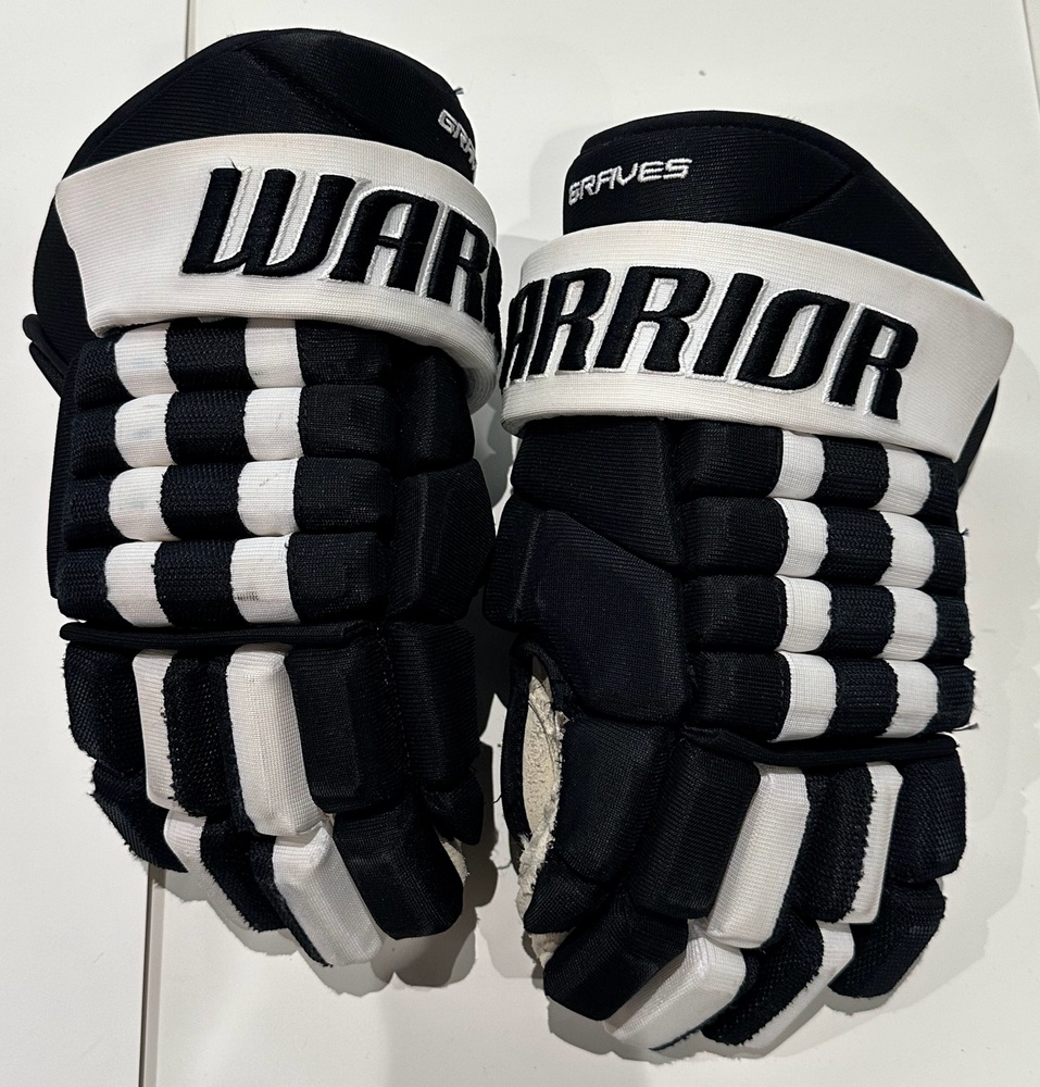 #27 Ryan Graves Game Used Gloves - Pittsburgh Penguins