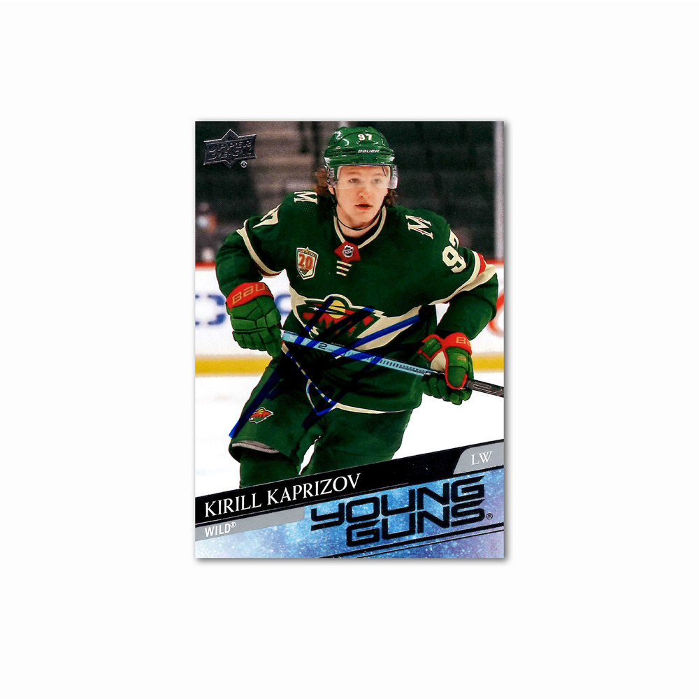 2020-21 UD Young Guns #451 KIRILL KAPRIZOV Autographed Rookie Card