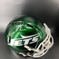 NFL - Jets Jordan Travis Signed Replica Helmet