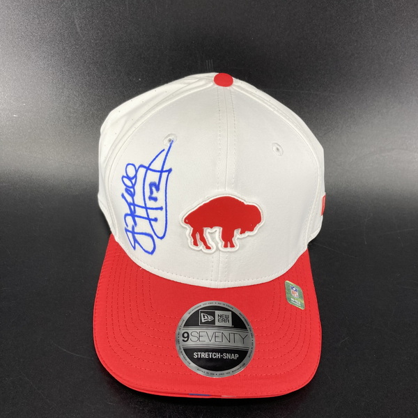 HOF - Bills Jim Kelly Signed 2025 Training Cap Hat