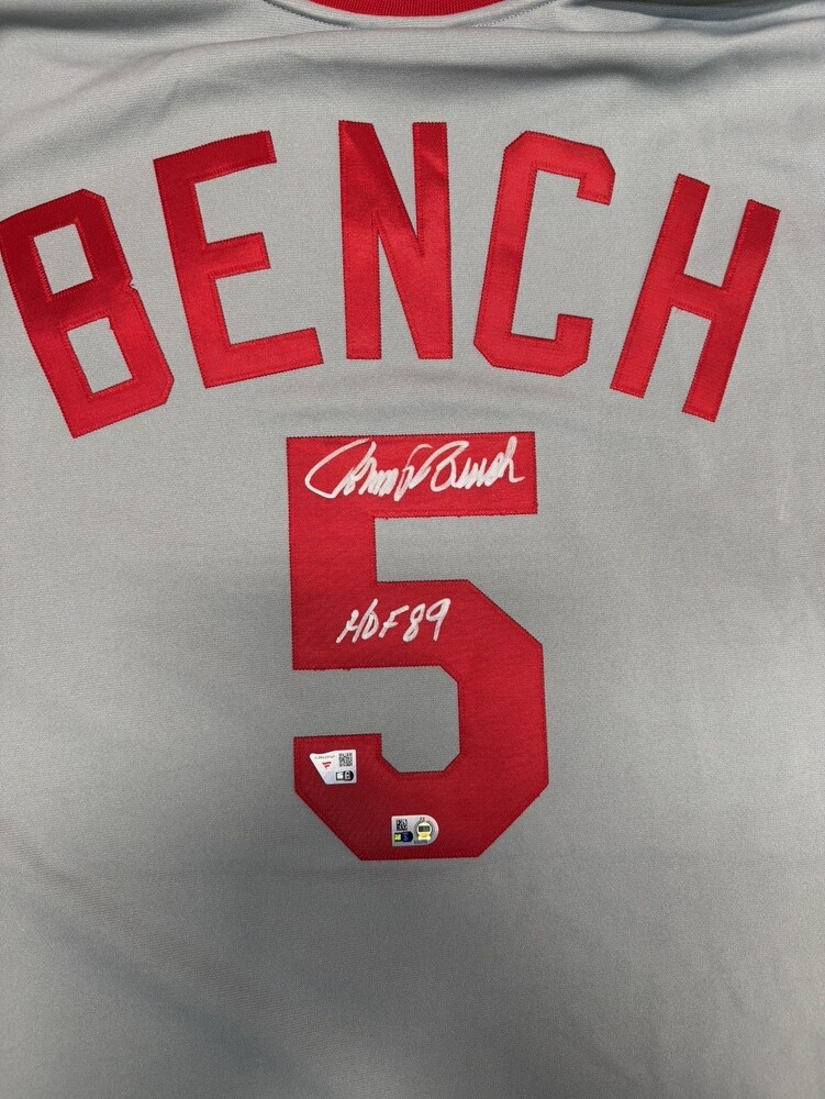 Johnny Bench Autographed 