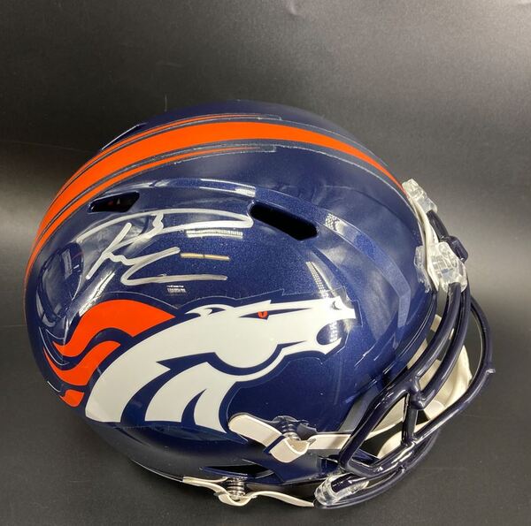 Broncos - Russell Wilson Signed Replica Helmet