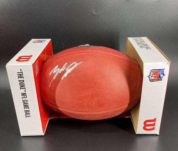 NFL - Raiders Zamir White Signed Authentic Football