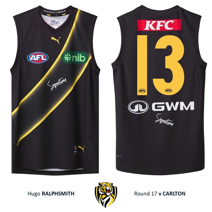 Photo of Hugo Ralphsmith #13 Richmond 2026 Stealth Guernsey