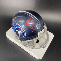 NFL - Titans Hassan Haskins Signed Mini Helmet