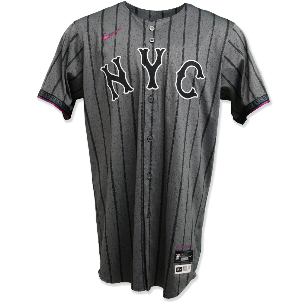 Kodai Senga #34 - Game-Used City Connect Jersey - Authenticated to
