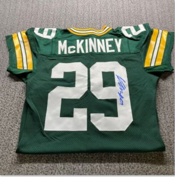 NFL - Packers Xavier McKinney Signed Authentic Jersey Size 46