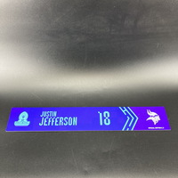NFL - Vikings Justin Jefferson Special Edition 2022 Pro Bowl Locker Name...
