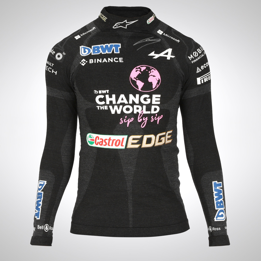 Pierre Gasly 2023 Dutch GP Podium finish Signed BWT Alpine F1 Team