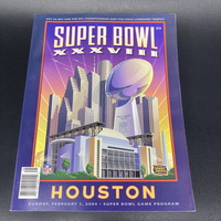 SUPER BOWL - 38 - XXXVIII - Program