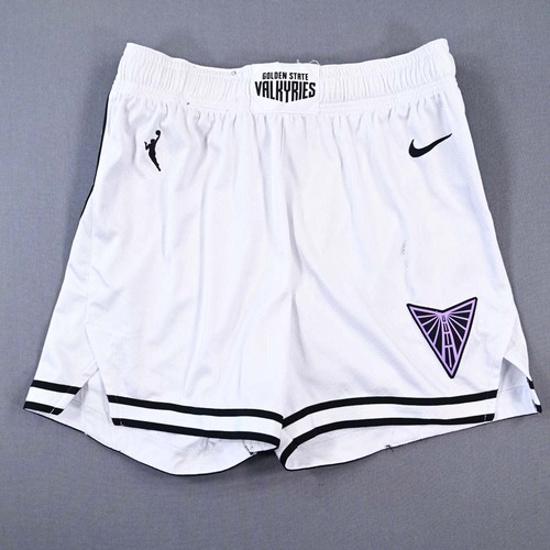 Image of Chen, Kaitlyn - Golden State Valkyries - White Heroine Edition Shorts - Worn 9/14/2025 - 2025 WNBA Season