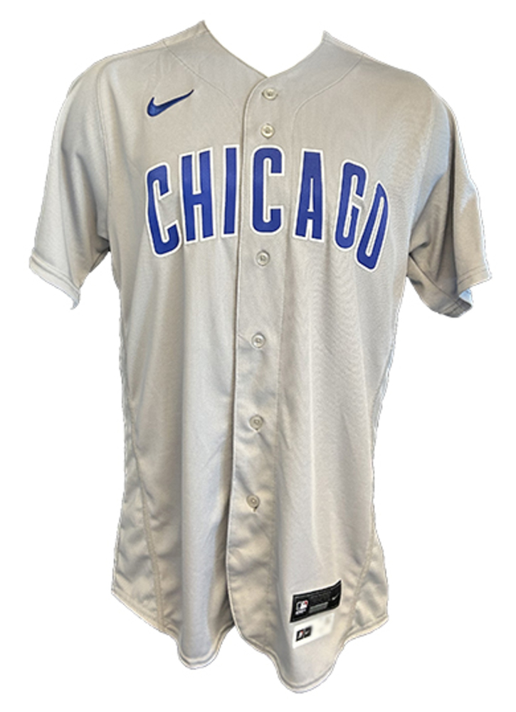 David Ross Game-Used Jackie Robinson Day '42' Jersey - Cubs at