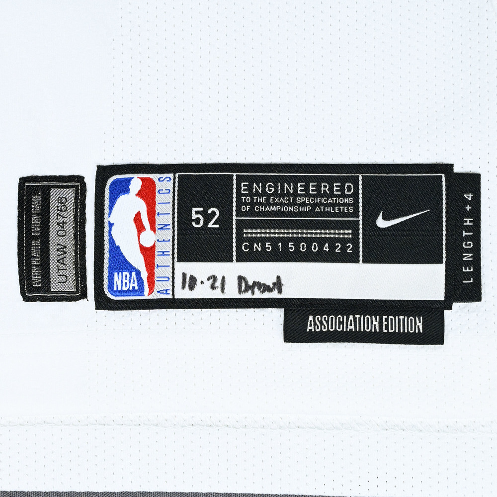 Walker Kessler Utah Jazz GameWorn Association Edition Jersey