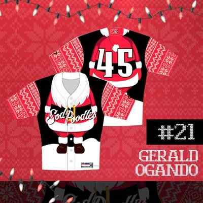 21 Gerald Ogando MiLB Auctions