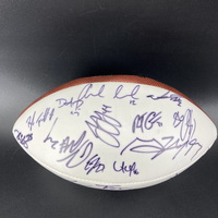 NFL - Multi Sign 2014 Pro Bowl Commemorative Panel Ball Signed By Over 3...