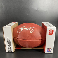 NFL - Commanders Tress Way Signed Authentic Football