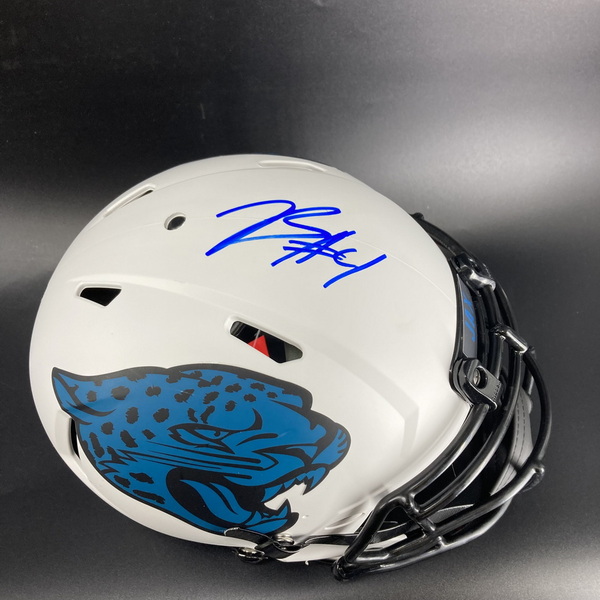 NFL - Jaguars Tank Bigsby Signed Authentic lunar eclipse Helmet