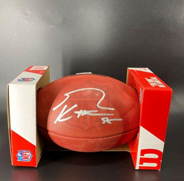 NFL - 49ers George Kittle Signed Authentic Football with Pro Bowl Logo