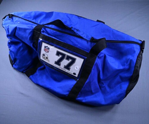 Image of Smith, Tyron<br>Equipment Bag - CLEARANCE<br>Dallas Cowboys<br><br>#77