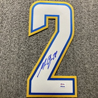 NFL - Chargers Melvin Gordon Signed Jersey Number