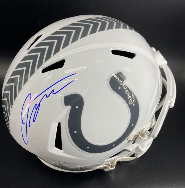 NFL - Colts Jonathan Taylor Signed STS Replica Speed Helmet
