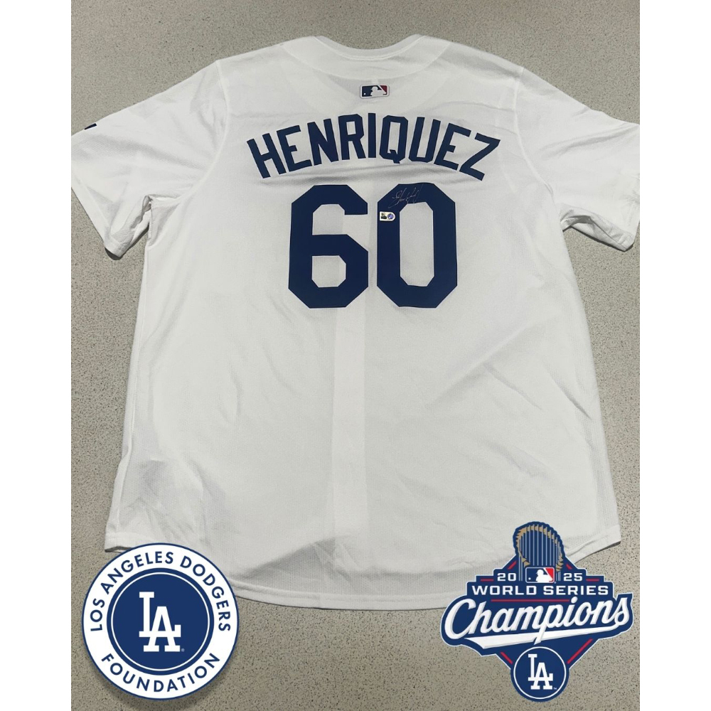 Edgardo Henriquez MLB Authenticated Autographed 2026 Dodgerfest