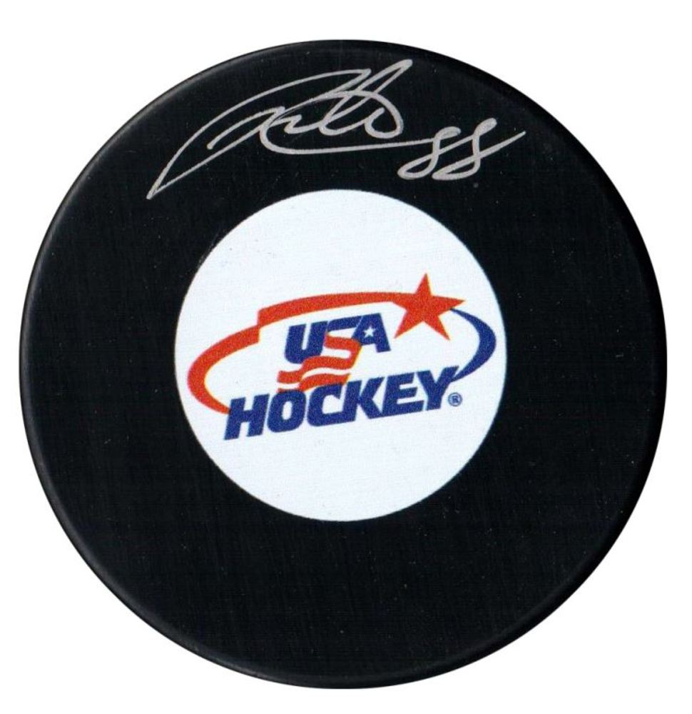 Patrick Kane - Signed USA Hockey Puck