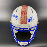 NFL - Texans Authentic 2023 Draft Speed Helmet Signed by CJ Stroud and W...