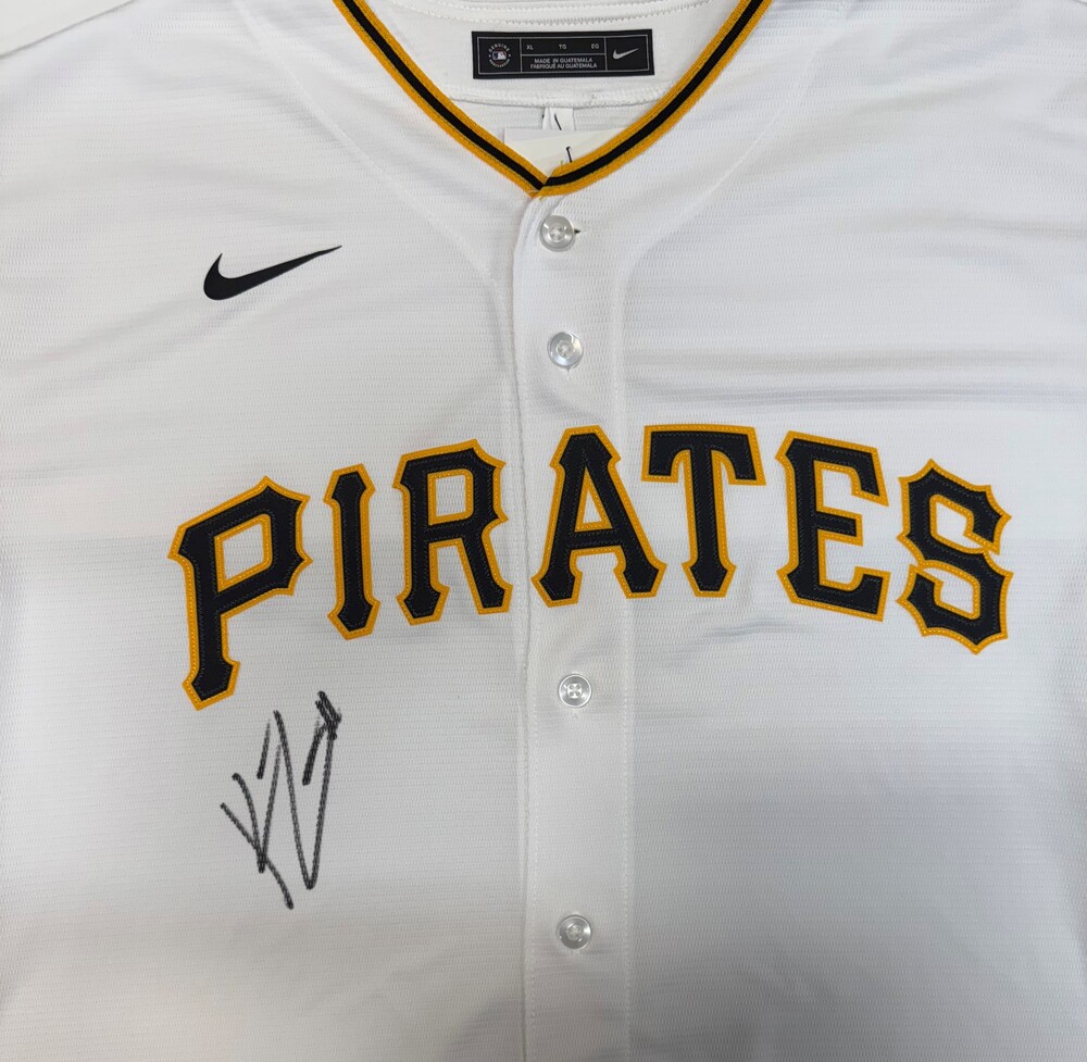Konnor Griffin Autographed Pirates Replica Jersey | MLB Auctions