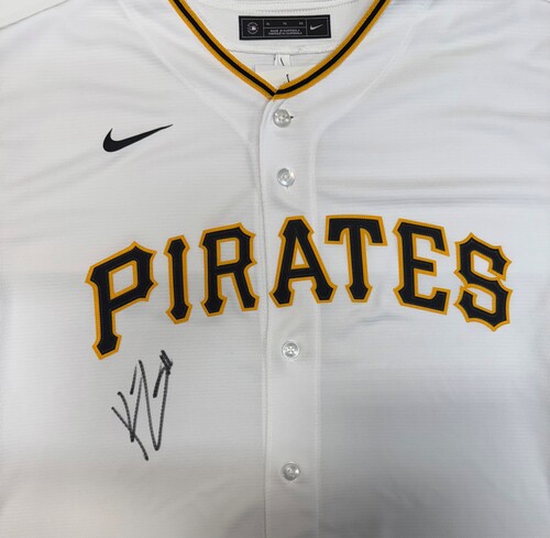 Konnor Griffin Autographed Pirates Replica Jersey | MLB Auctions