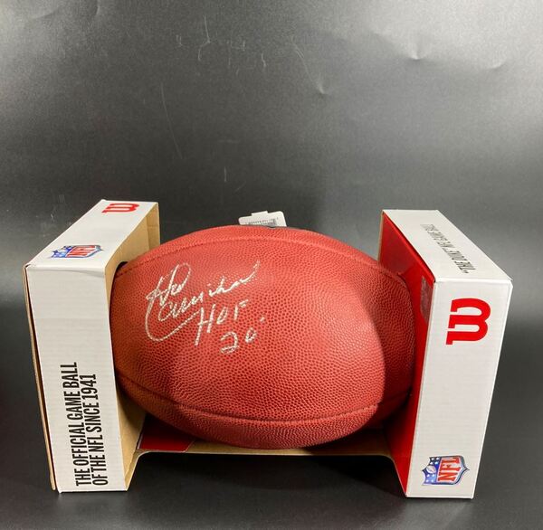 HOF - Eagles Harold Carmichael Signed Authentic Football