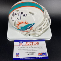 Dolphins - Ja'Wuan James Signed Mini Helmet