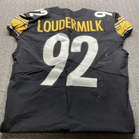 Crucial Catch - Steelers Isaiahh Laudermilk Game Worn Jersey (9/26/21) S...