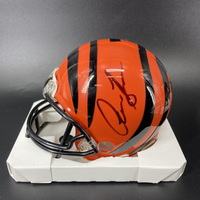 NFL - Bengals Chase Brown Signed Mini Helmet