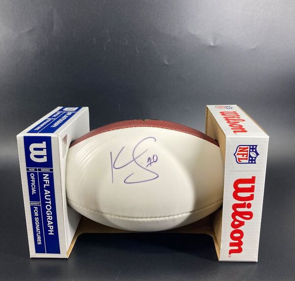 Dolphins - Kenny Stills Signed Panel Ball