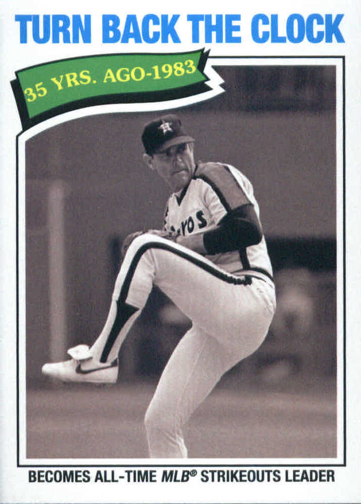 2018 Topps Archives #317 Nolan Ryan TBTC
