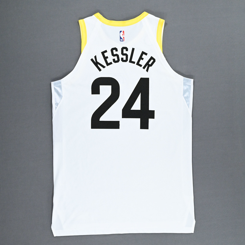 Walker Kessler Utah Jazz GameWorn Association Edition Jersey