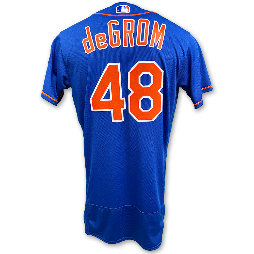 Jacob deGrom #48 - Team Issued Blue Home Jersey - 2022 Season